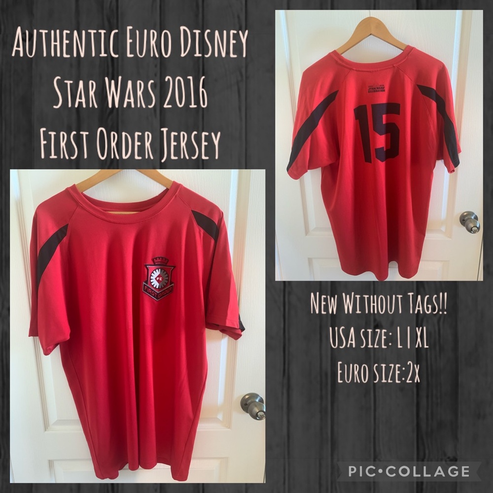 Authentic Euro Disney: Star Wars First Order Jersey #15 | New without Tags!!